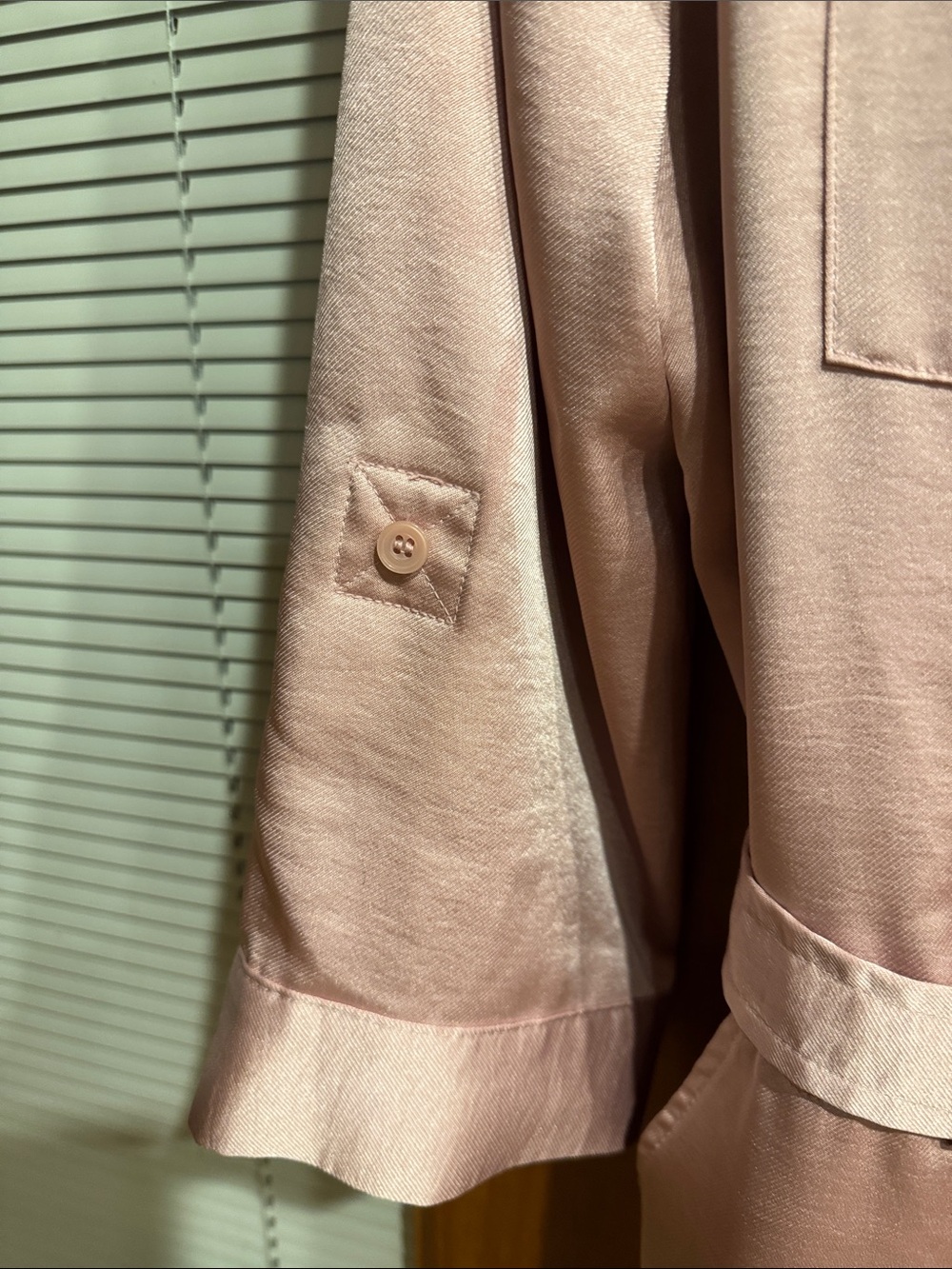 INC International Concepts Dusty Pink Utility Jumpsuit with Belt - Picture 4 of 12